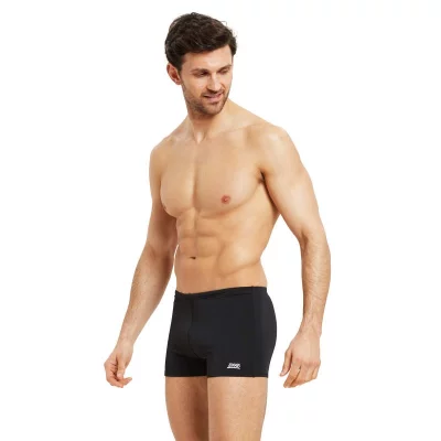 Pánske plavky boxerky - Cottesloe Hip Racer - čierna