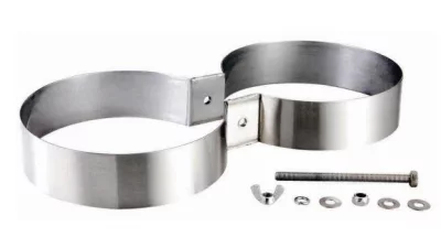Skruže TECH TANK BANDS INOX 60 mm 10/12 L, priemer 171 mm