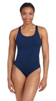 Jednodielne plavky - Cottesloe Powerback Woman - navy