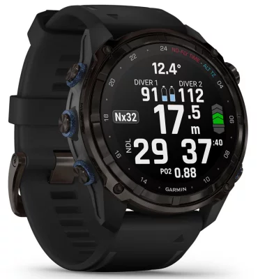 Potápačské hodinky Descent Mk3i - 51 mm, Carbon Gray Titanium DLC/Black Band