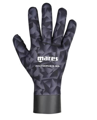 Neoprénové rukavice POLYGON BLACK 20/35/50