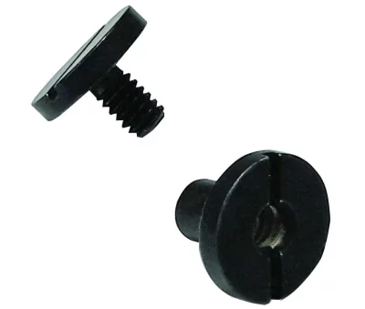 Skrutky FLAT HEAD DEAD BOLT SCREW BK (1 pár)