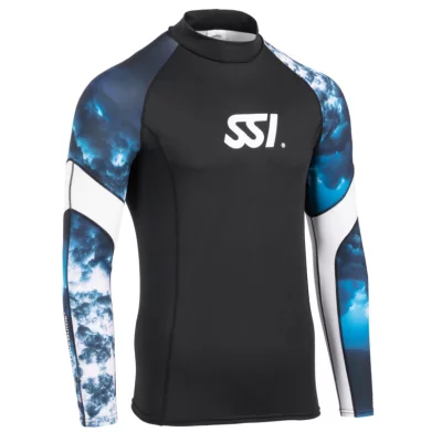 Pánske tričko RASH GUARD VOĽNÝ DLHÝ RUKÁV