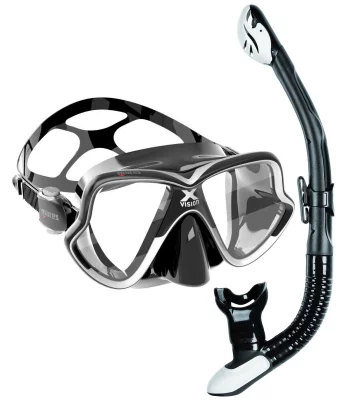 Potápačský set X-VISION MID 2.0 pre užšiu tvár + ERGO DRY