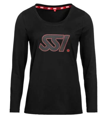 Dámske tričko LONGSLEEVE ROUND NECK SSI LOGO