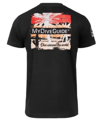 Pánske tričko T-SHIRT ROUND NECK MYDIVE GUIDE MEN