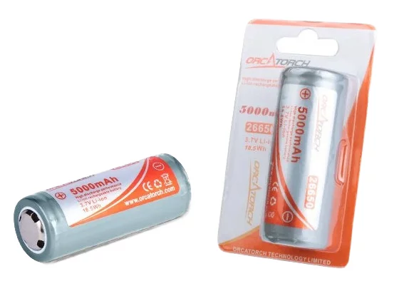 Líthiová batéria 26650 5000 mAh
