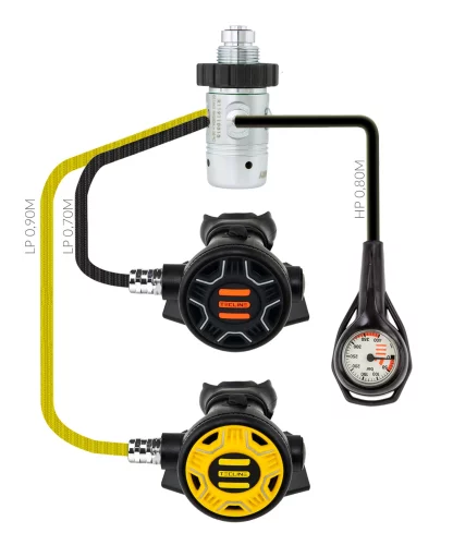 Automatika R1 REC+II. stupeň a octopus REC1 + Tlakoměr EVO 52