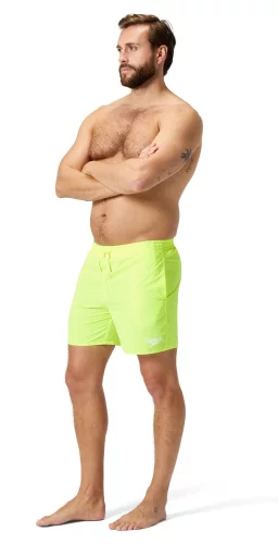 Plavecké šortky - Essentials 16" Watershorts - neon žltá