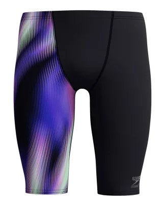Pánske plavky - ML-ONE LEG PRINTED JAMMER