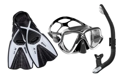 Šnorchlovací set X-VISION MID + ERGO DRY + X-ONE